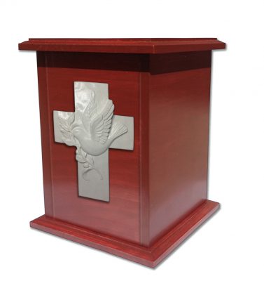 UrnaCaobaVerticalBlanCruzPHQ