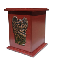 UrnaCaobaVerticalCobreAneAngelHQ