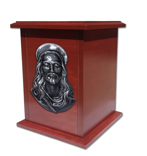 UrnaCaobaVerticalPlataAneCristoHQ