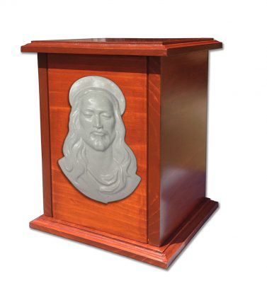 UrnaCenisaroVerticalBlanCristoHQ